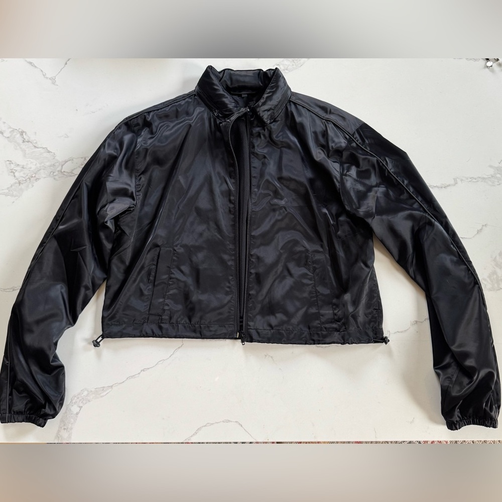 Skims UTILITY SPORT ZIP UP JACKET | ONYX